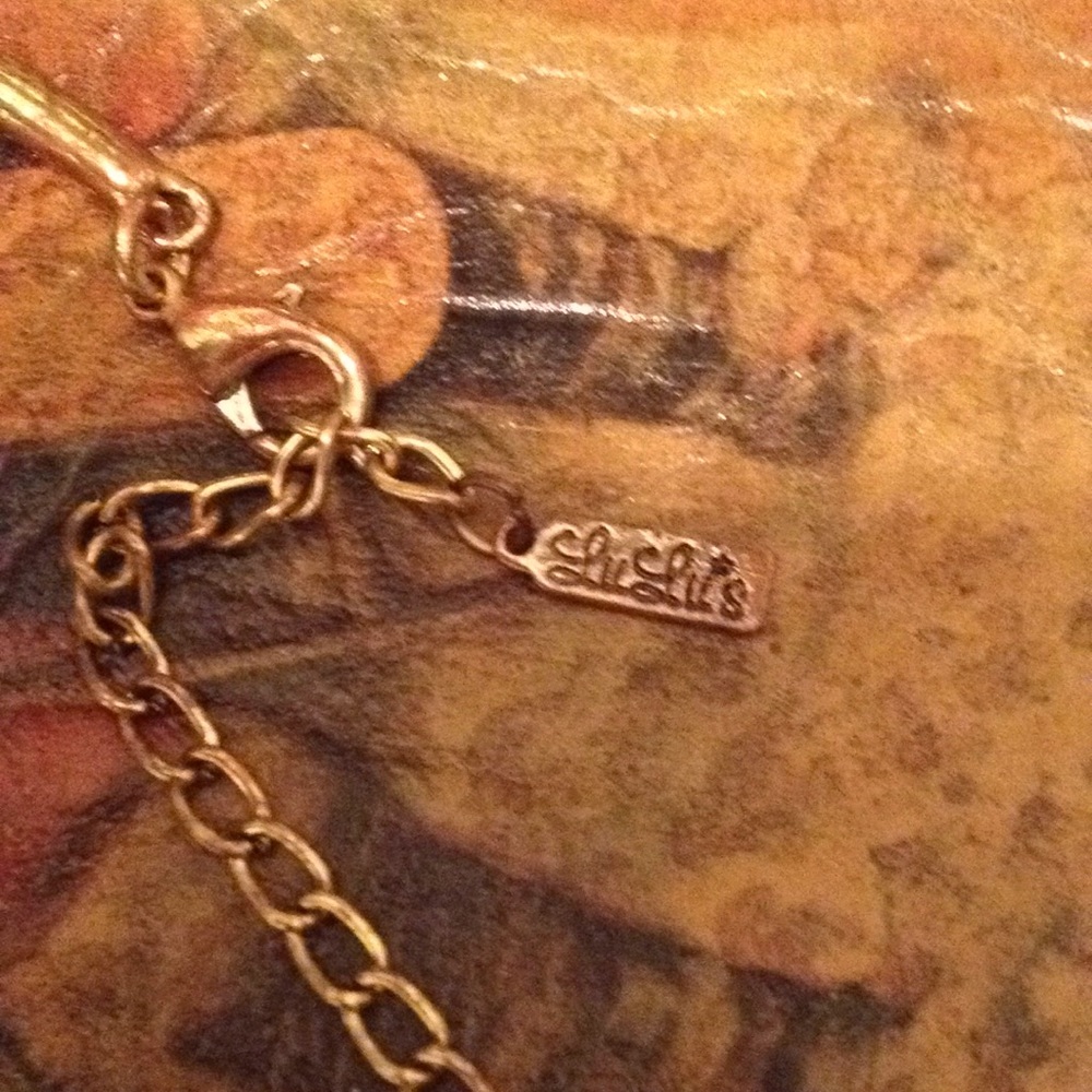 Lulu's Rhinestone Necklace - Picture 3 of 5